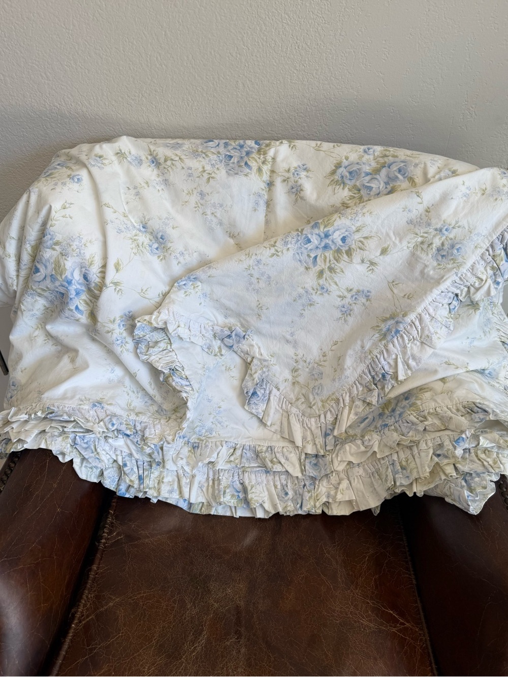 Shabby chic King Duvet cover